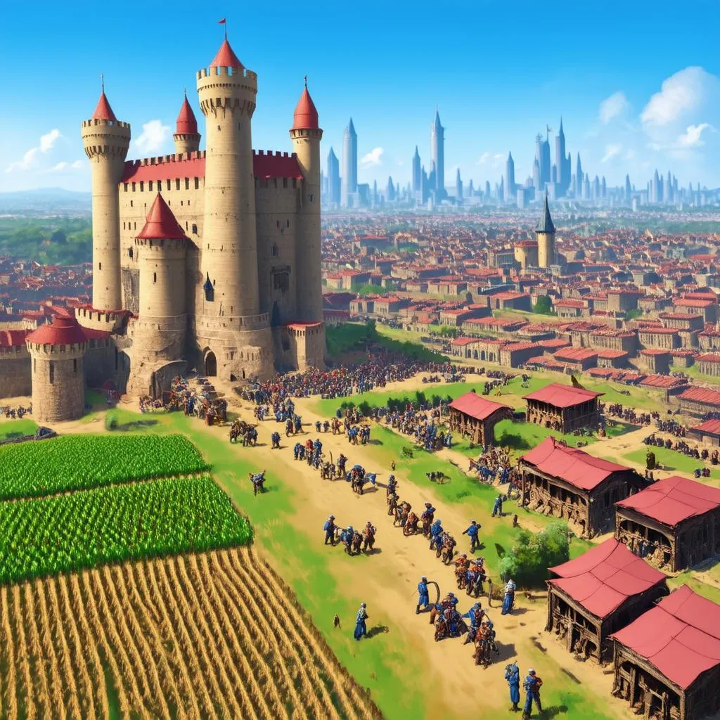 A Thriving Empire in Age of Empires