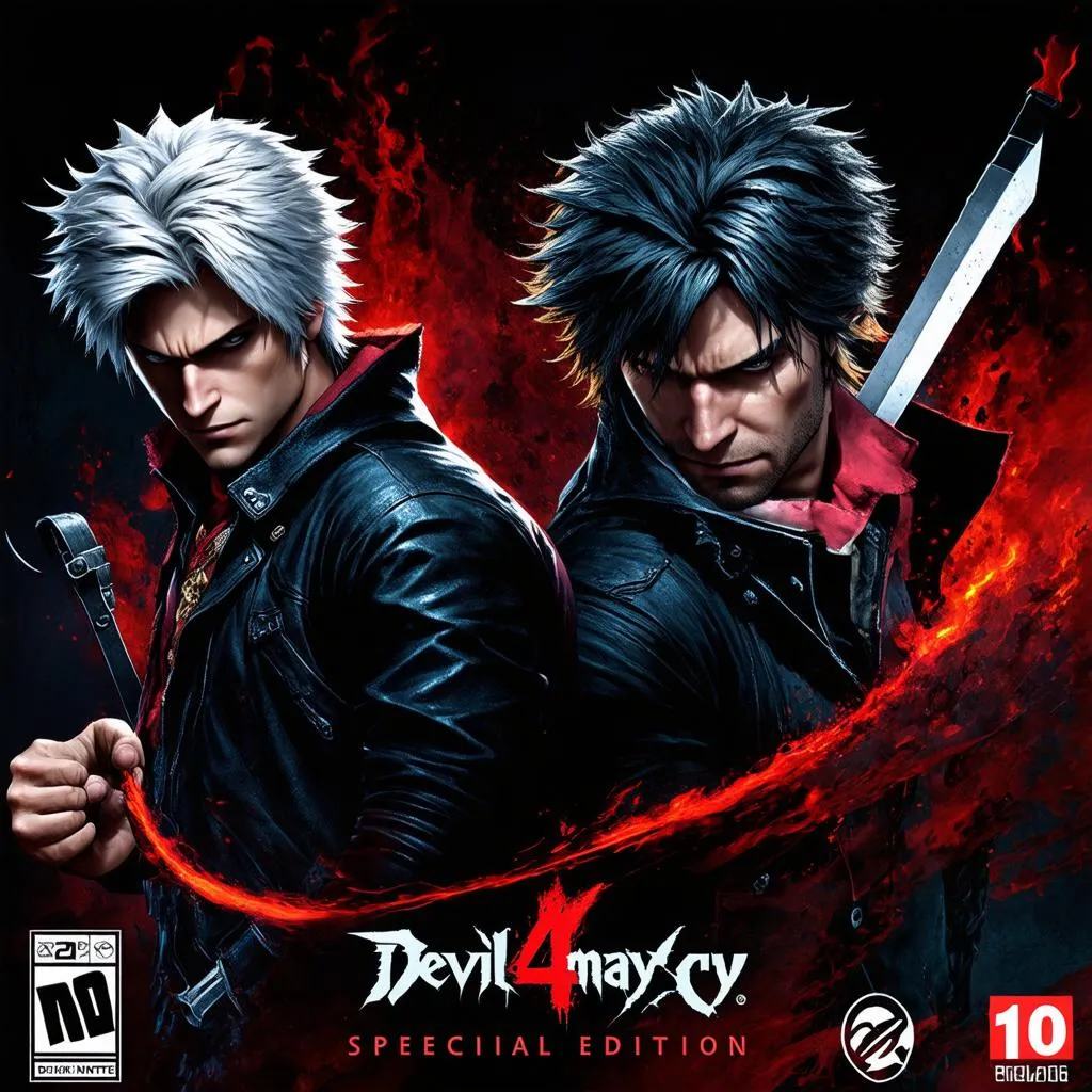 Devil May Cry 4 Special Edition Bìa Game