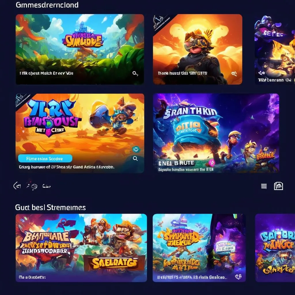 Dịch Vụ Streaming Game