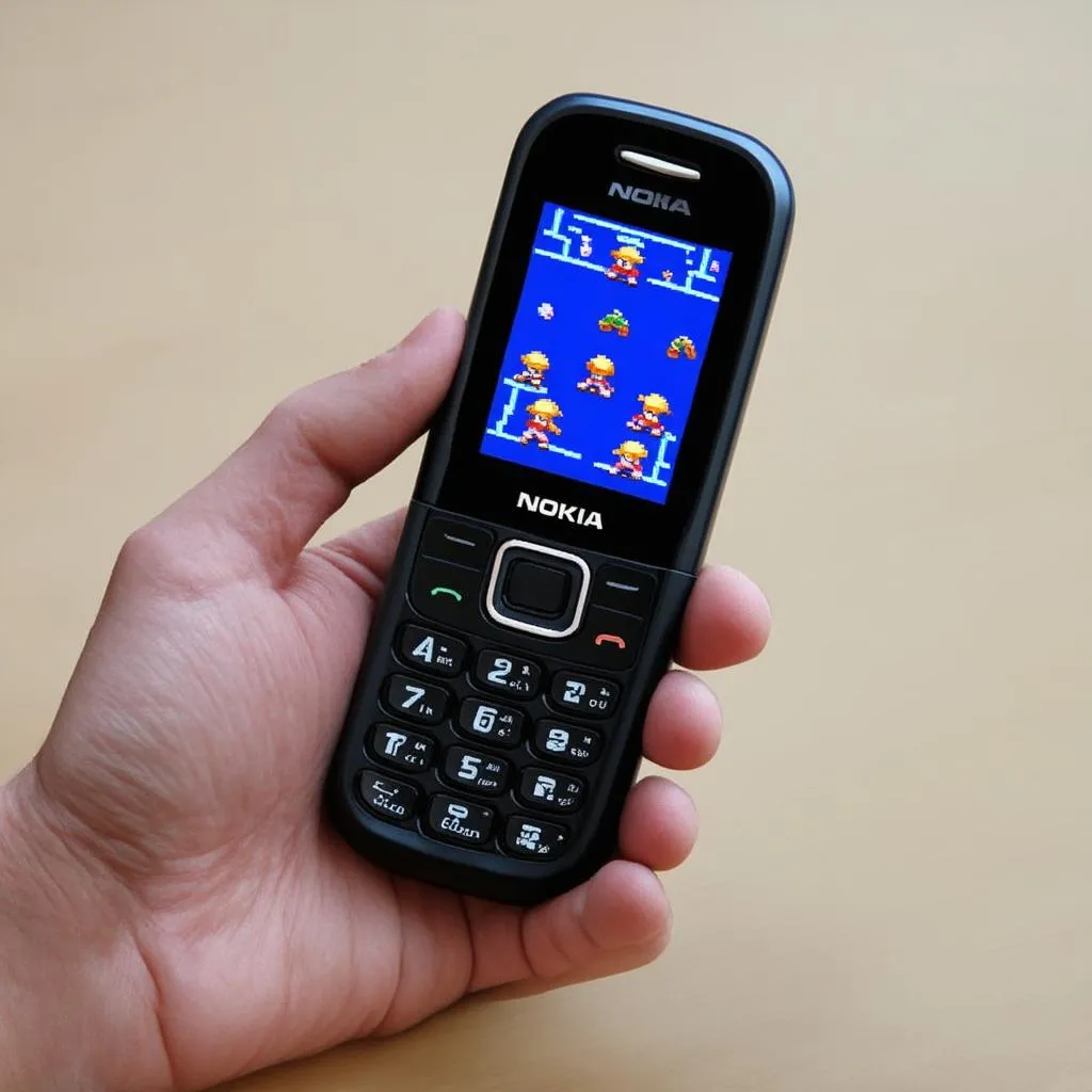 Điện thoại Nokia cổ chơi game