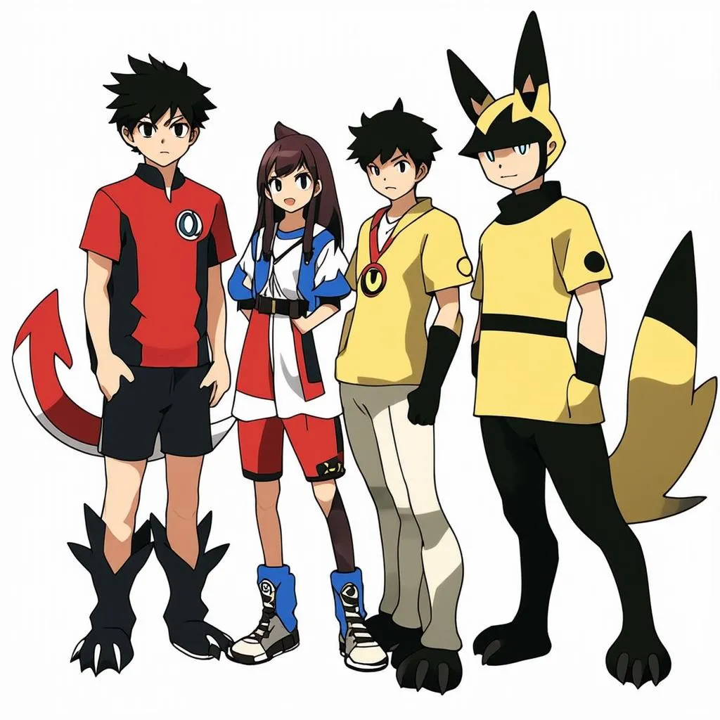 Digimon Tamers Characters