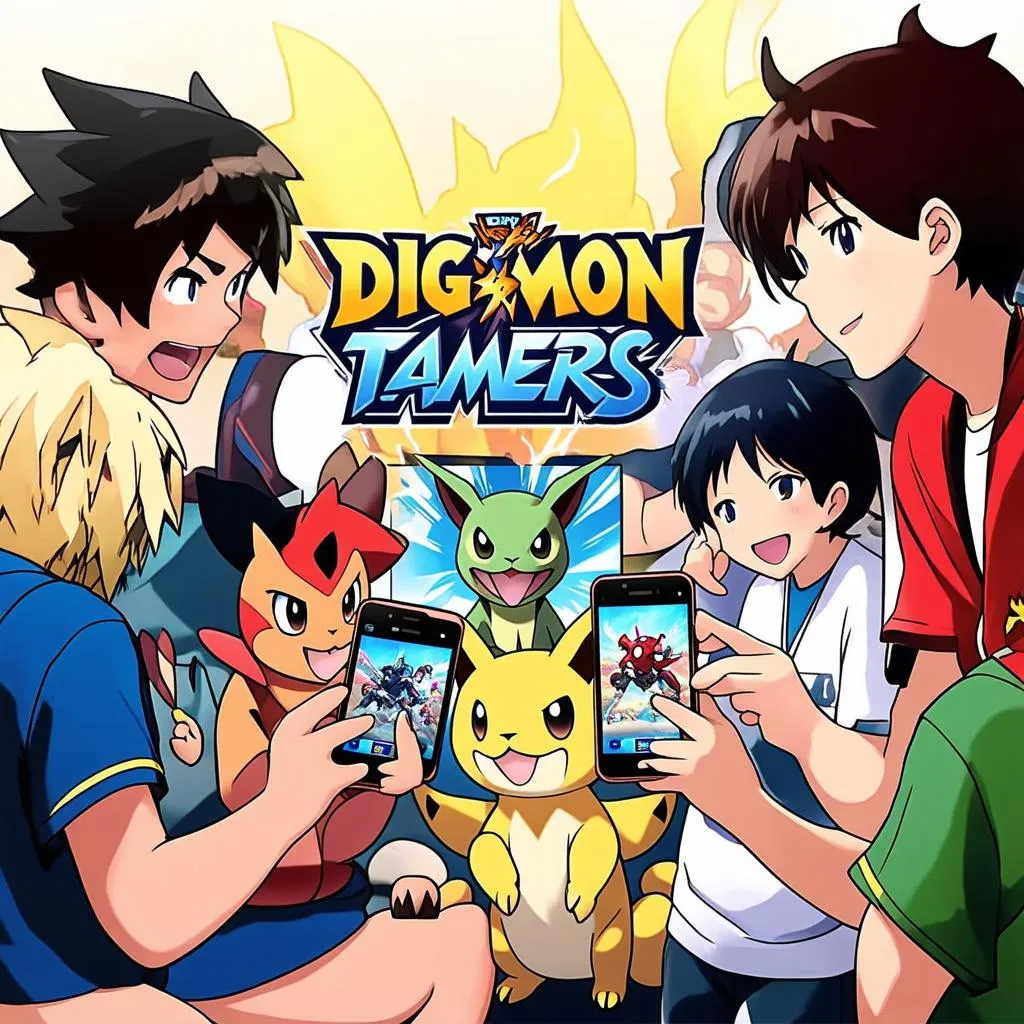 Gameplay Digimon Tamers