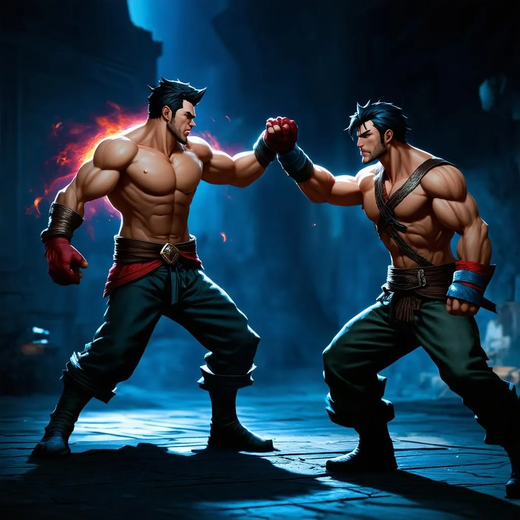 Đối kháng nghẹt thở trong game show fight 2