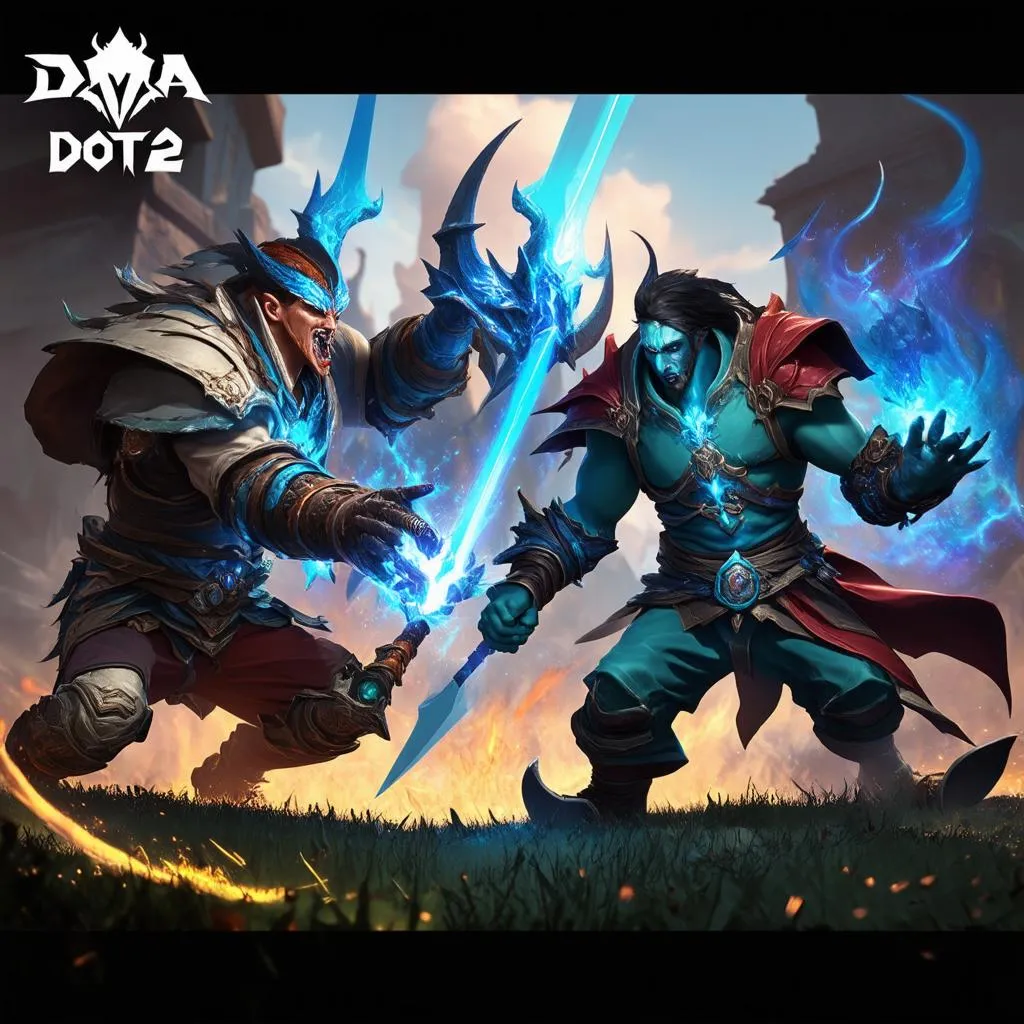 Dota 2 gameplay