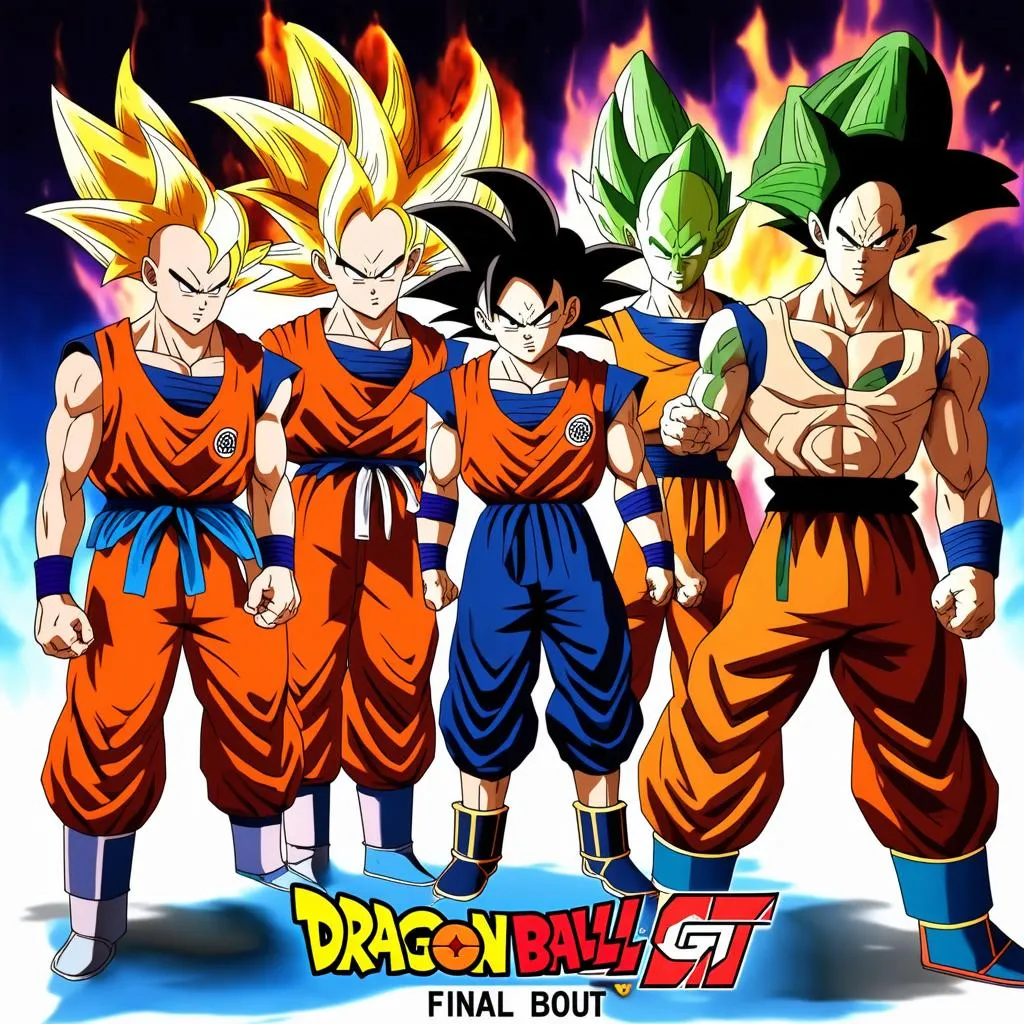 Các nhân vật trong Dragon Ball GT Final Bout