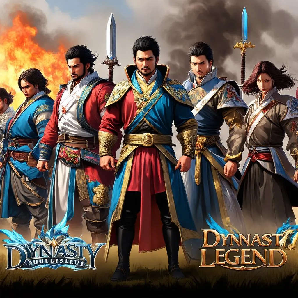 Dynasty Legend characters