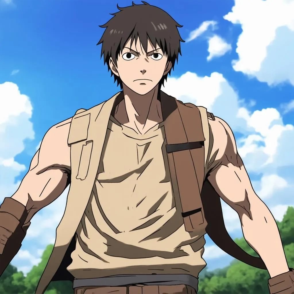 eren yeager in attack on titan