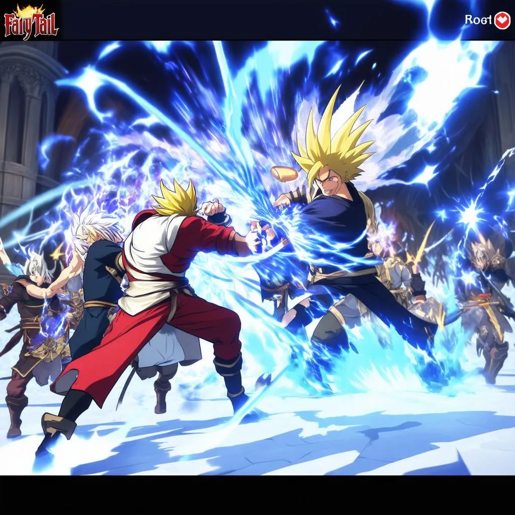 Game Fairy Tail Online Chiến Đấu