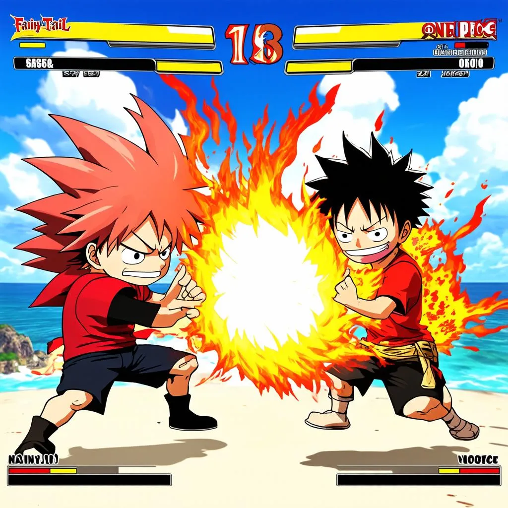 Fairy Tail vs One Piece nhân vật