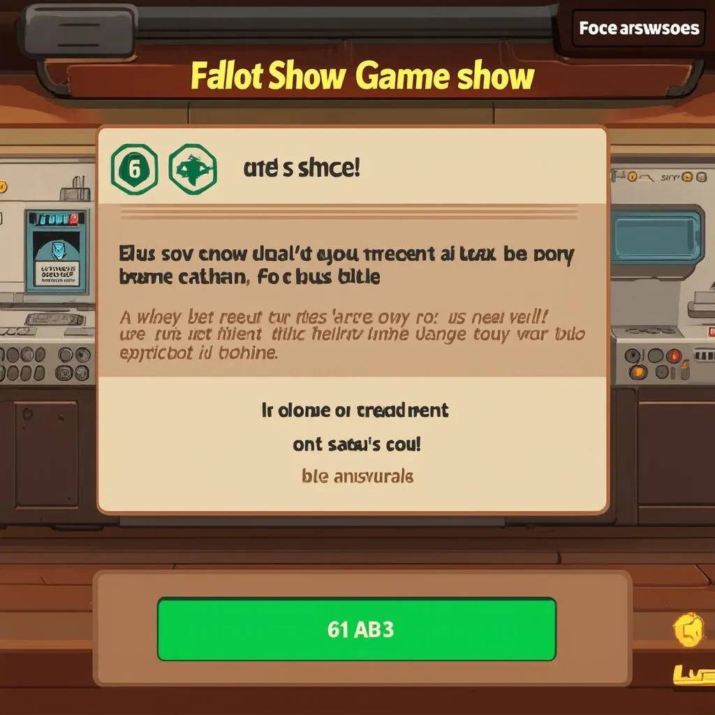 Fallout Shelter Game Show Gauntlet