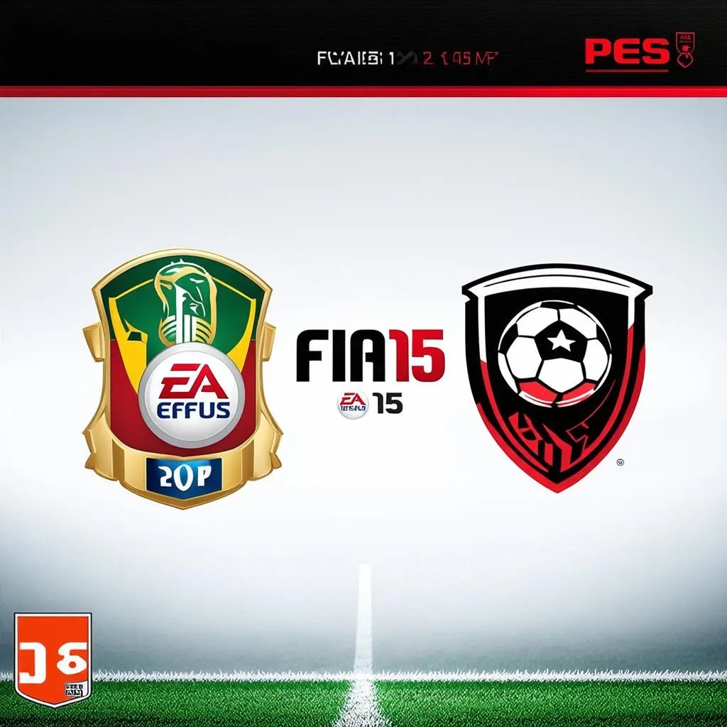 FIFA 15 và PES 2015