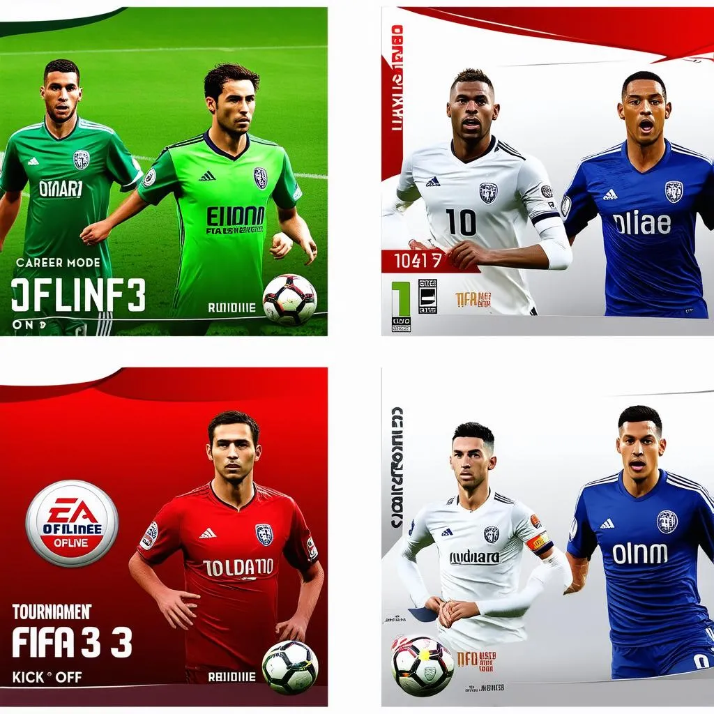 FIFA Offline 3 Chế Độ Chơi