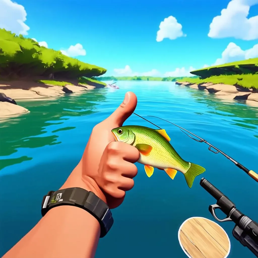 positive review of fishing clash