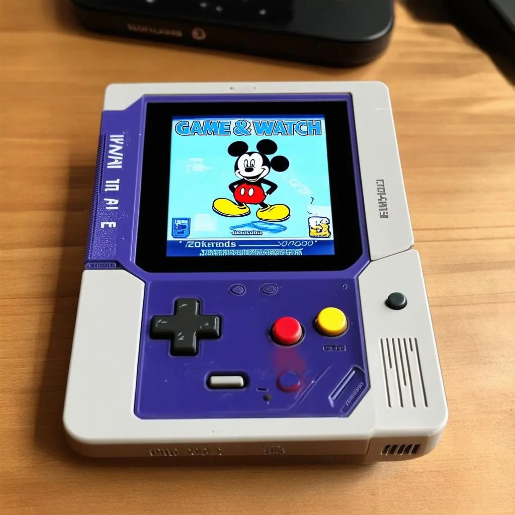 Game &amp; Watch Mickey hiện đại