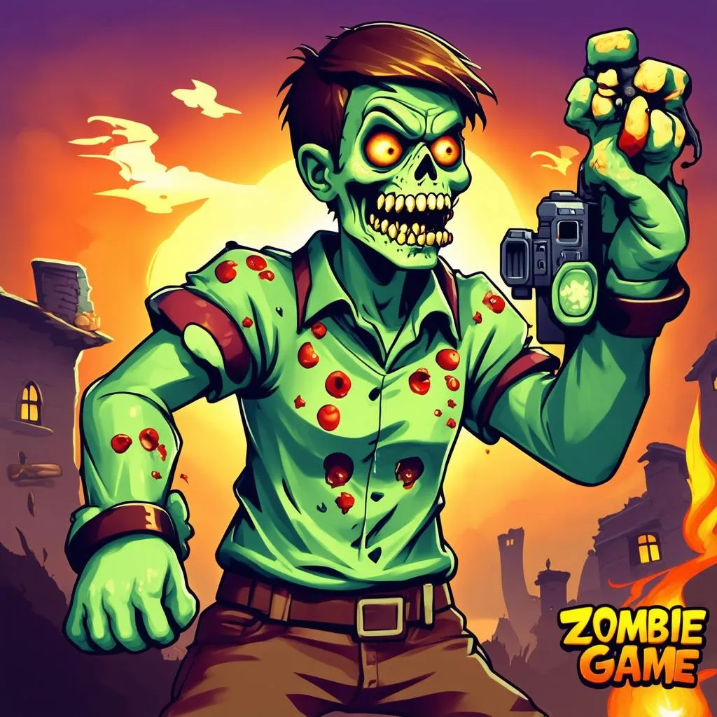 Game bắn súng zombie vui nhộn