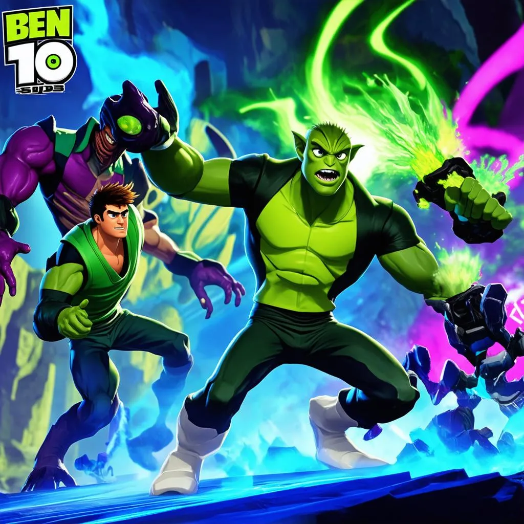 Game Ben 10 3D ngoạn mục