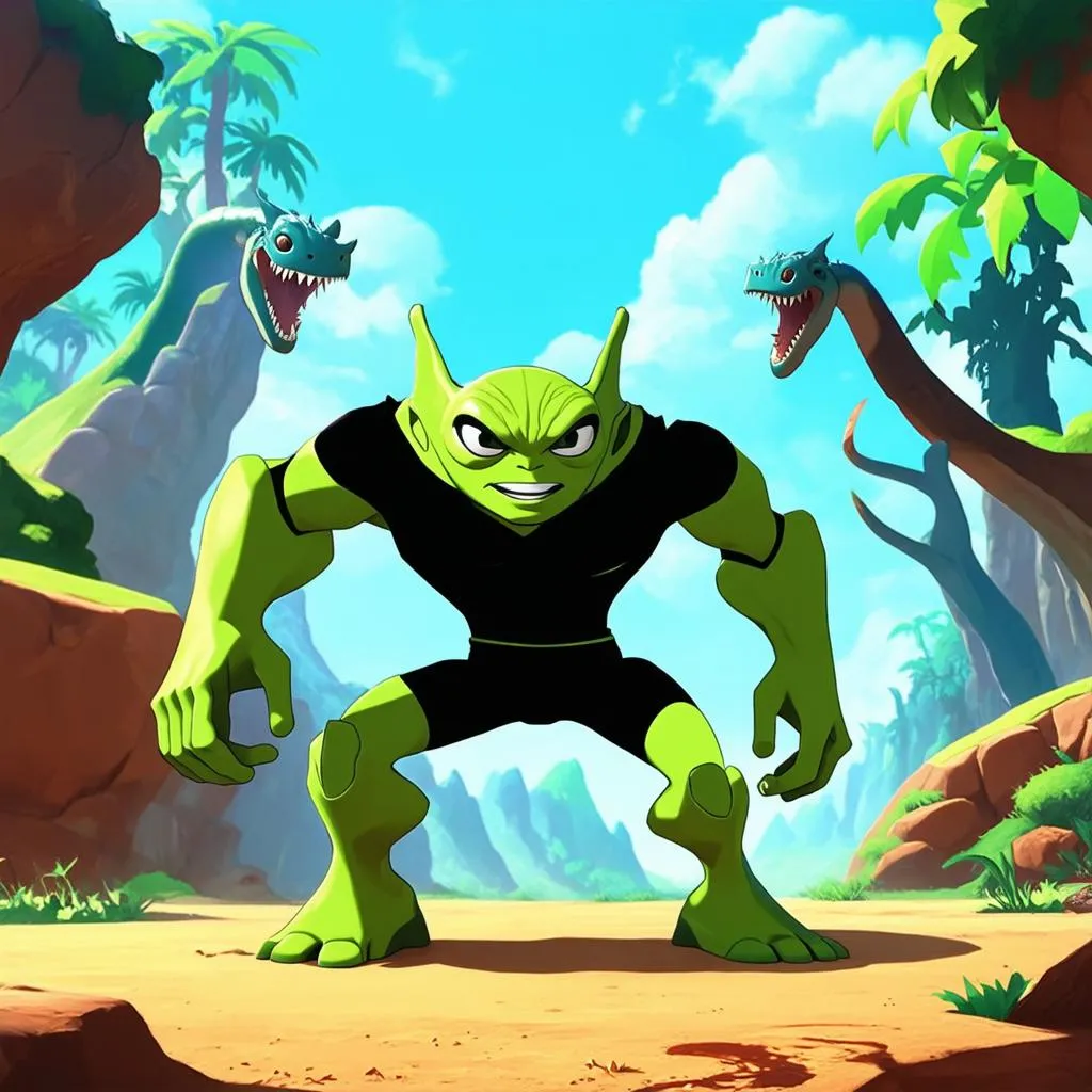 Game Ben 10 Phiêu Lưu