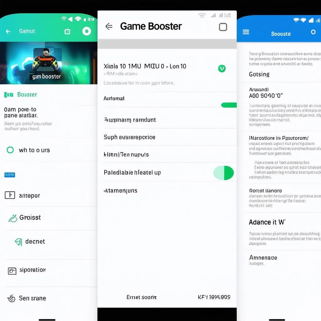 Tùy chỉnh cài đặt Game Booster MIUI 10