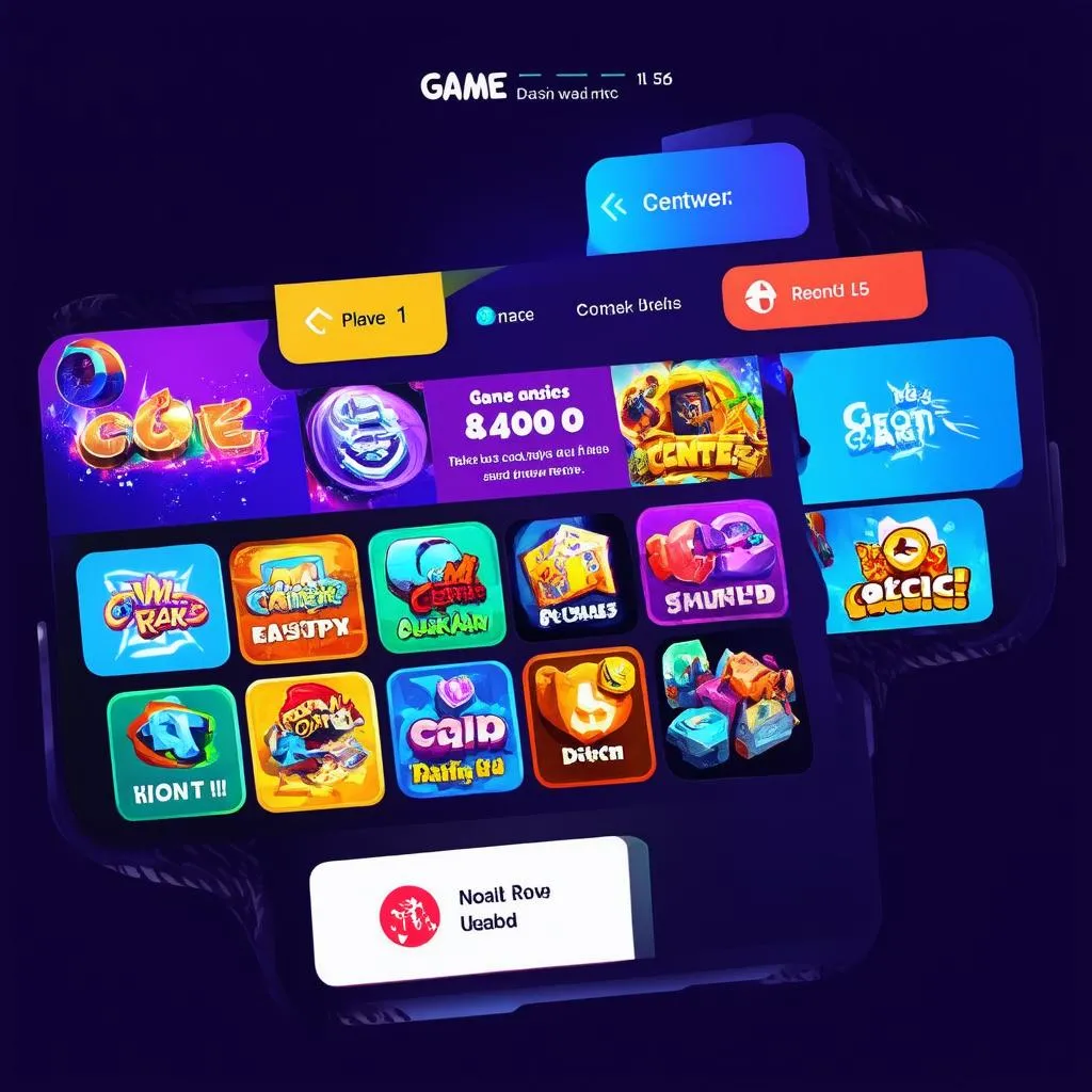 Giao diện Game Center