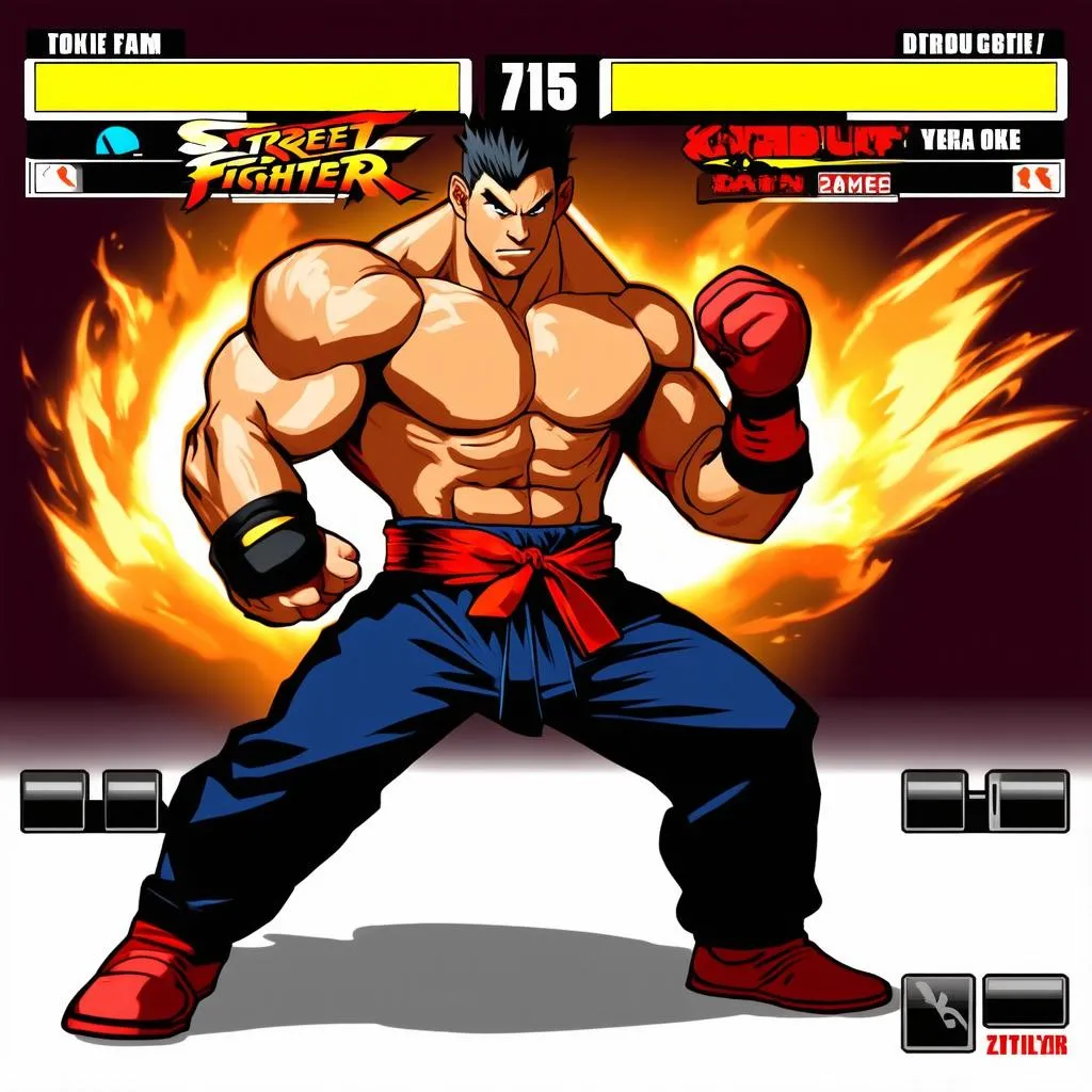 Game đối kháng kinh điển Street Fighter