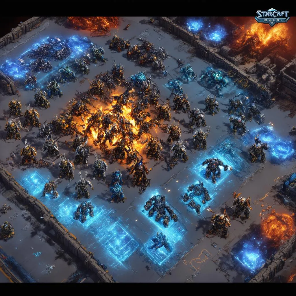 Game chiến thuật thời gian thực StarCraft