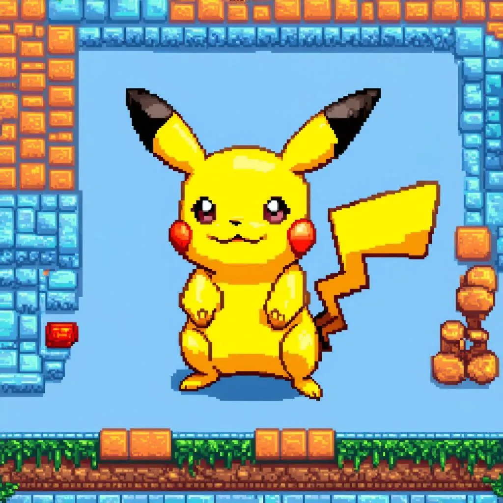 Pikachu - Game con bò kinh điển