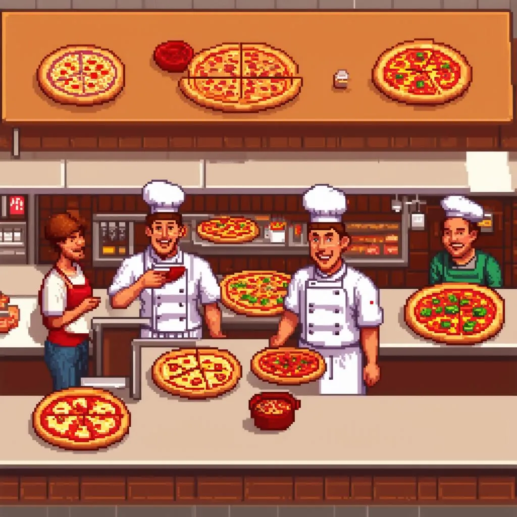 Game cửa hàng pizza vui nhộn