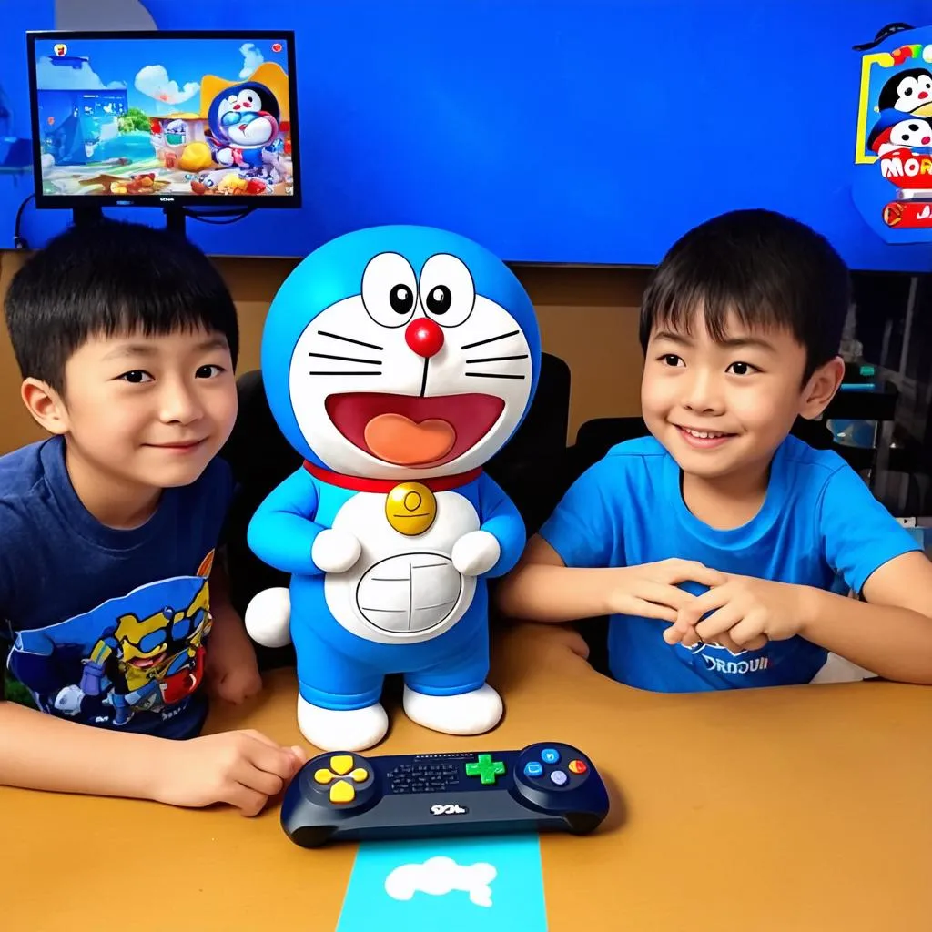 Game Doremon 2 người phiêu lưu