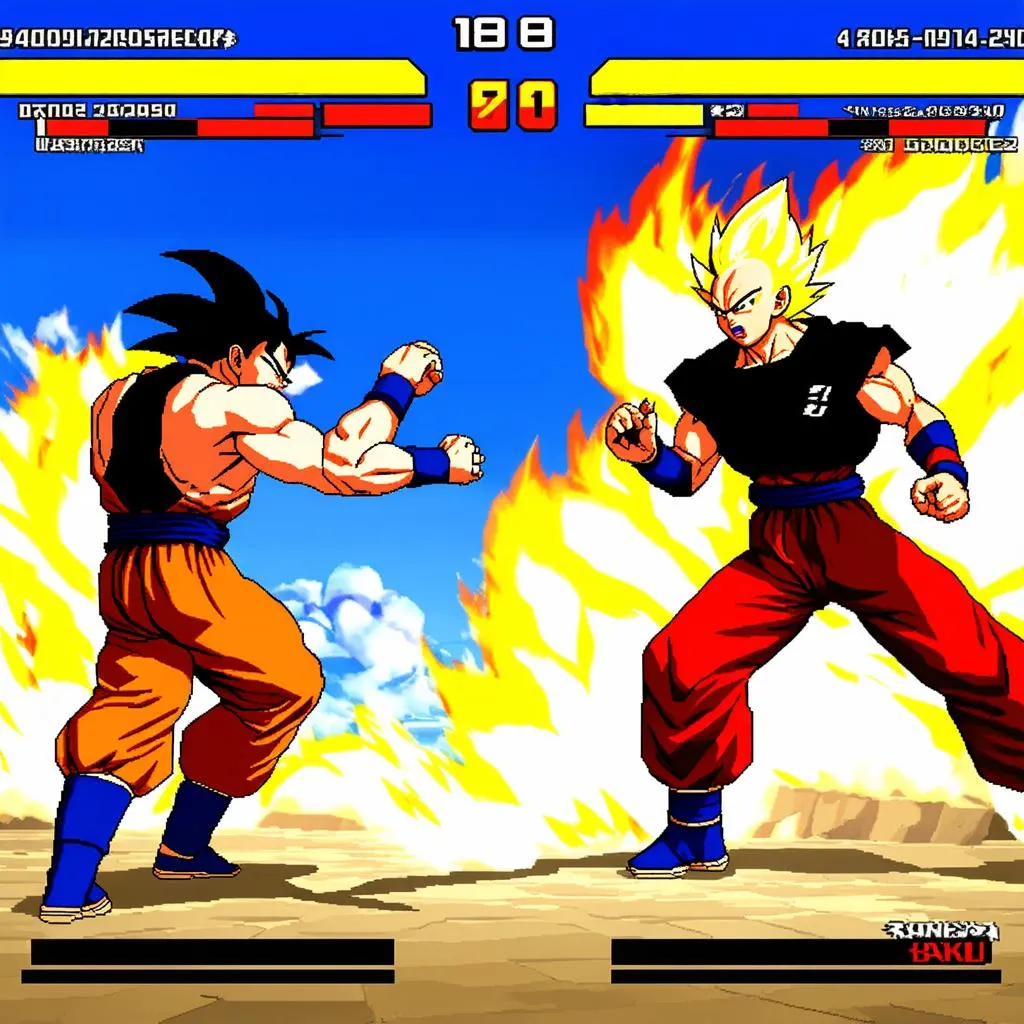 Gameplay Dragon Ball Sagas