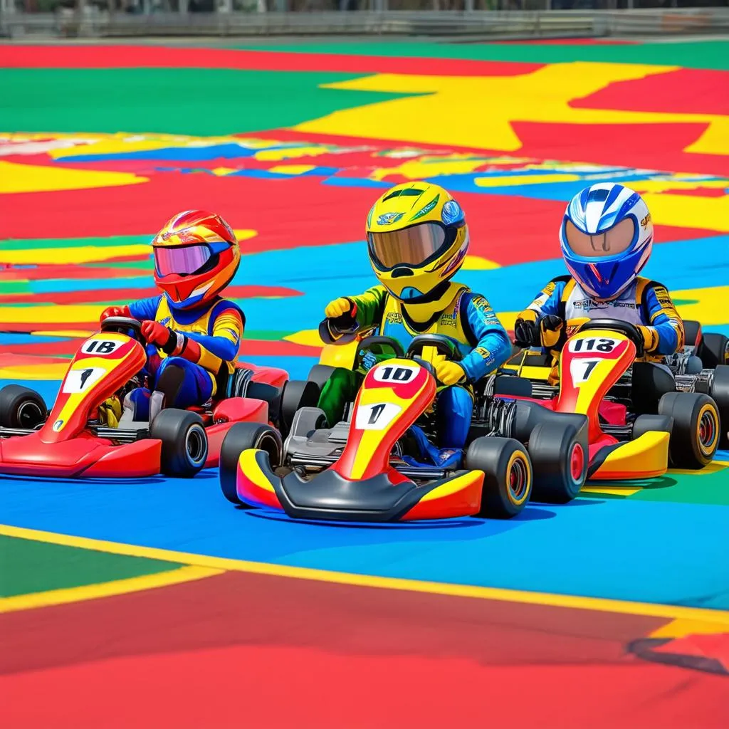 Game đua xe Kart vui nhộn