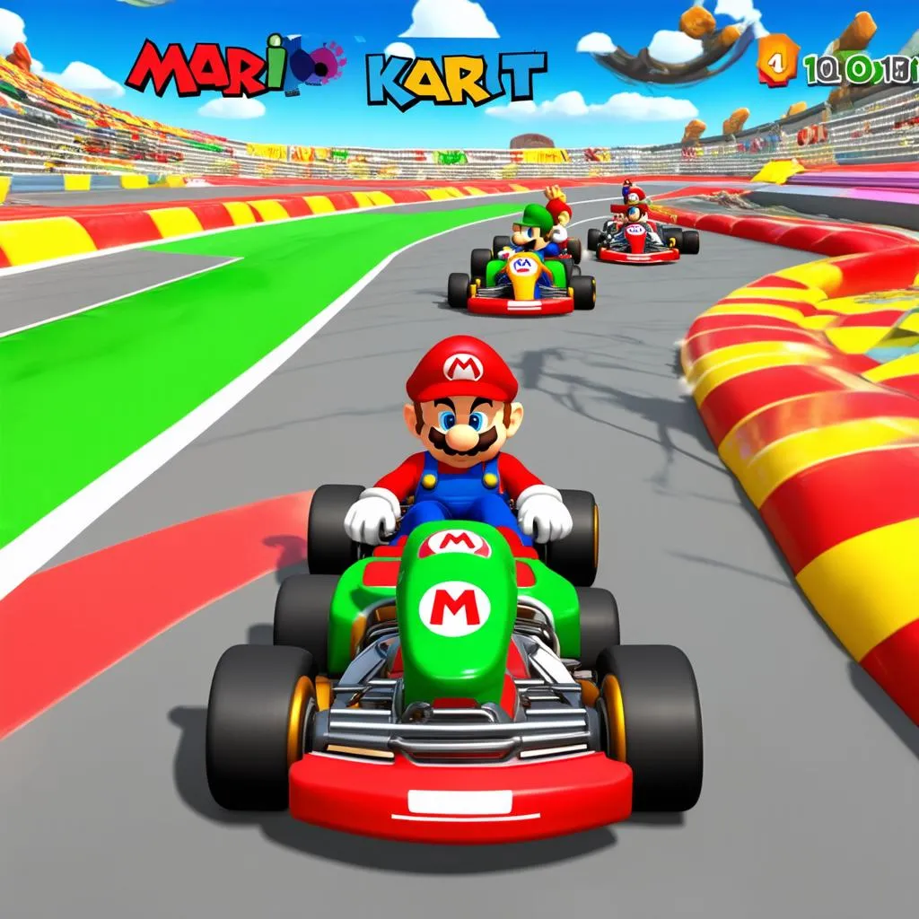 Game đua xe Mario Kart