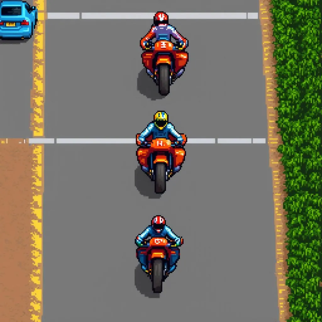 Road Rash gameplay