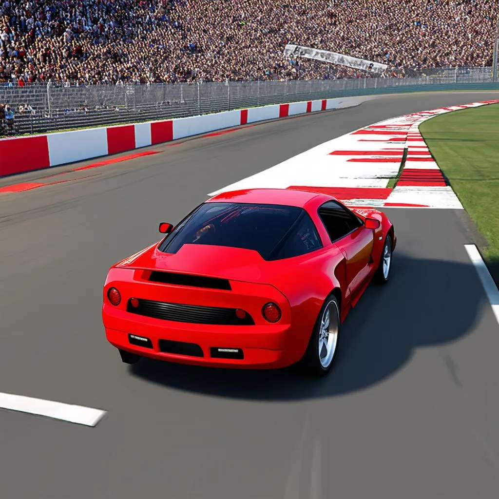 Racing game