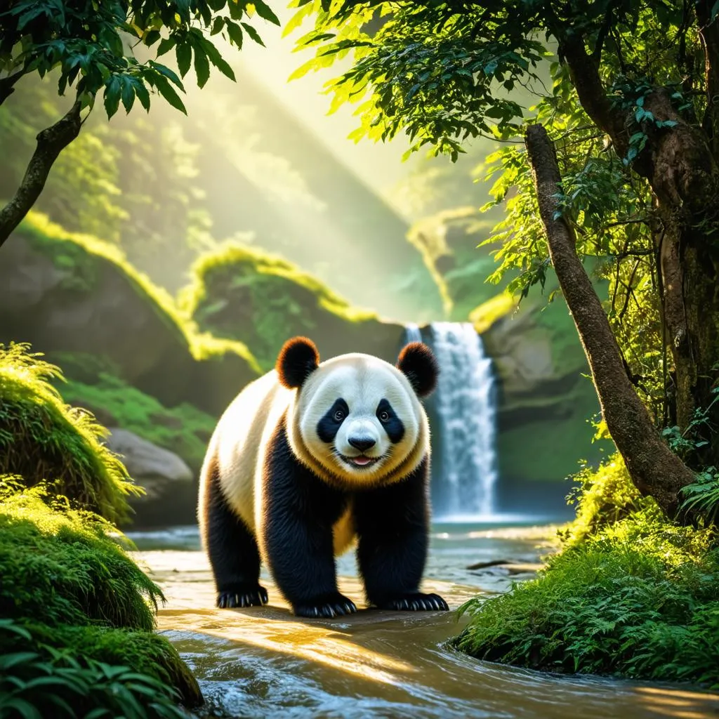 Game phiêu lưu gấu trúc Panda