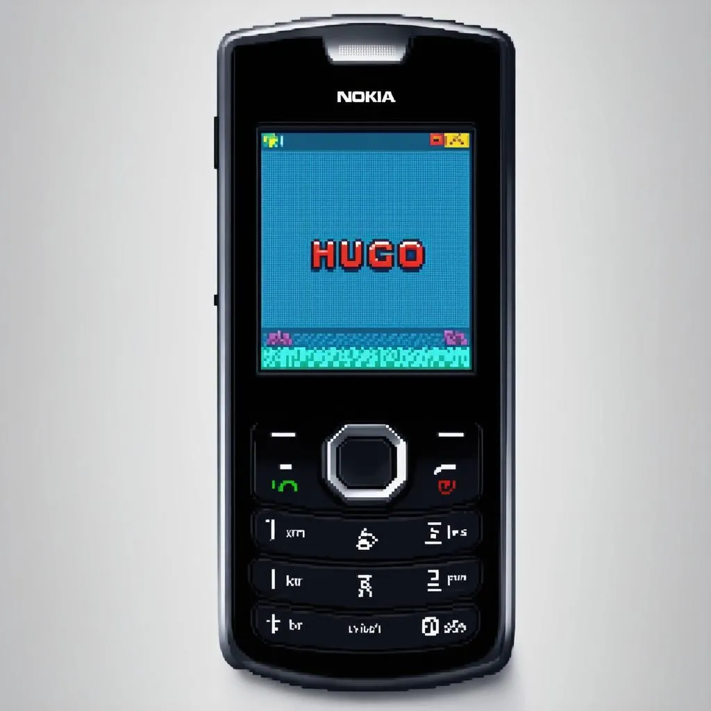 Game Hugo trên điện thoại Nokia cổ điển