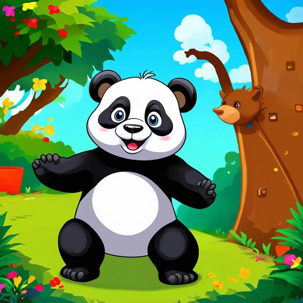 Game Kiki Panda phù hợp với trẻ em