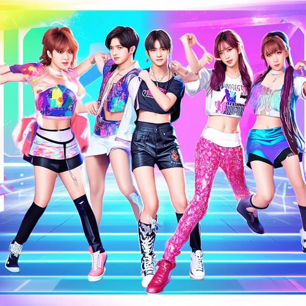 Game Kpop Nhảy