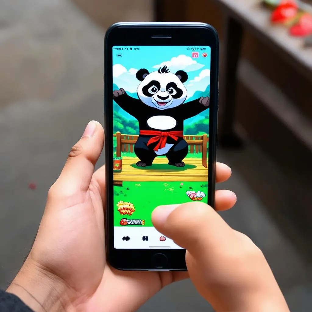 Chơi Game Kungfu Panda Trên Điện Thoại