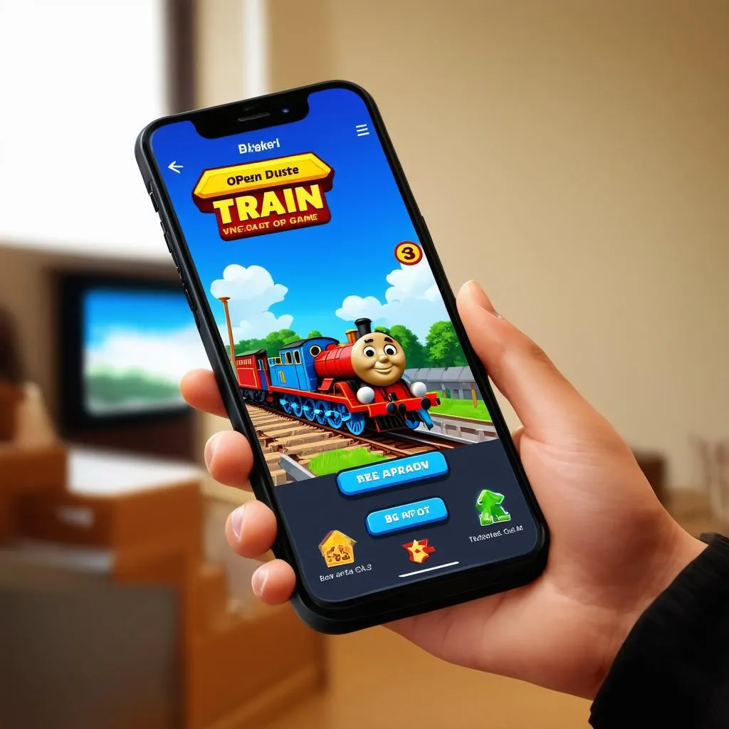 Game Lái Tàu Hỏa 3D Trên Điện Thoại