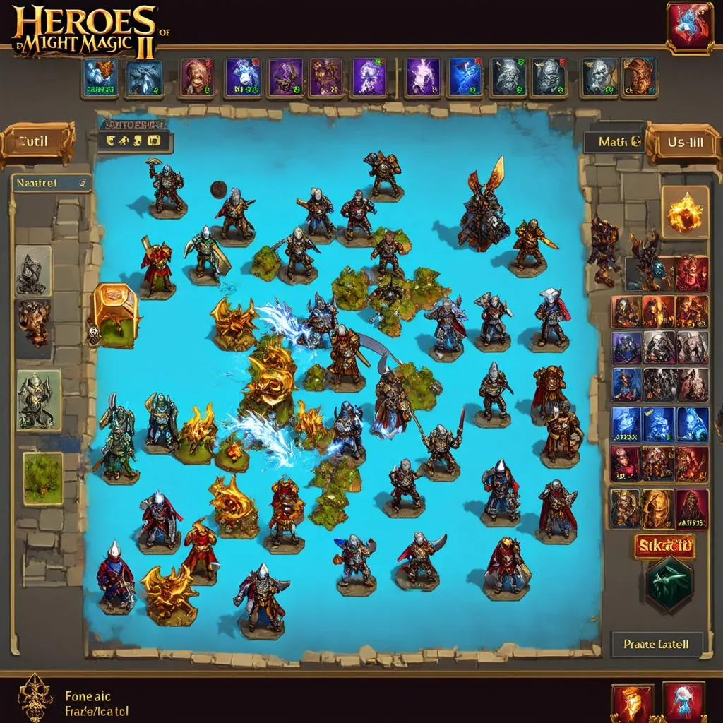 Game mobile giống heroes 3 2