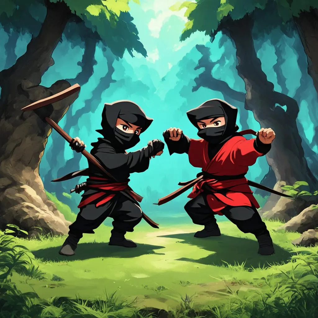 Game ninja phiêu lưu