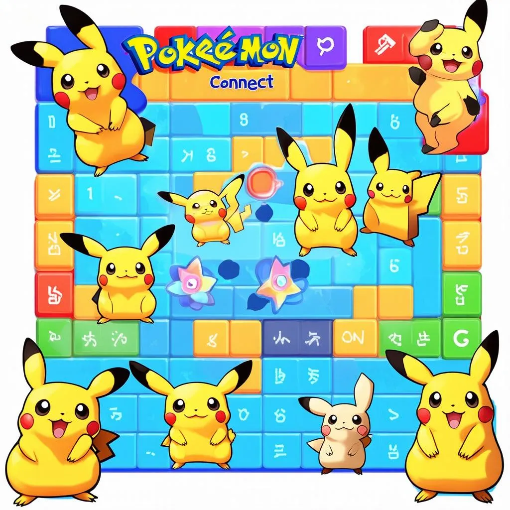 Pikachu Connect Game