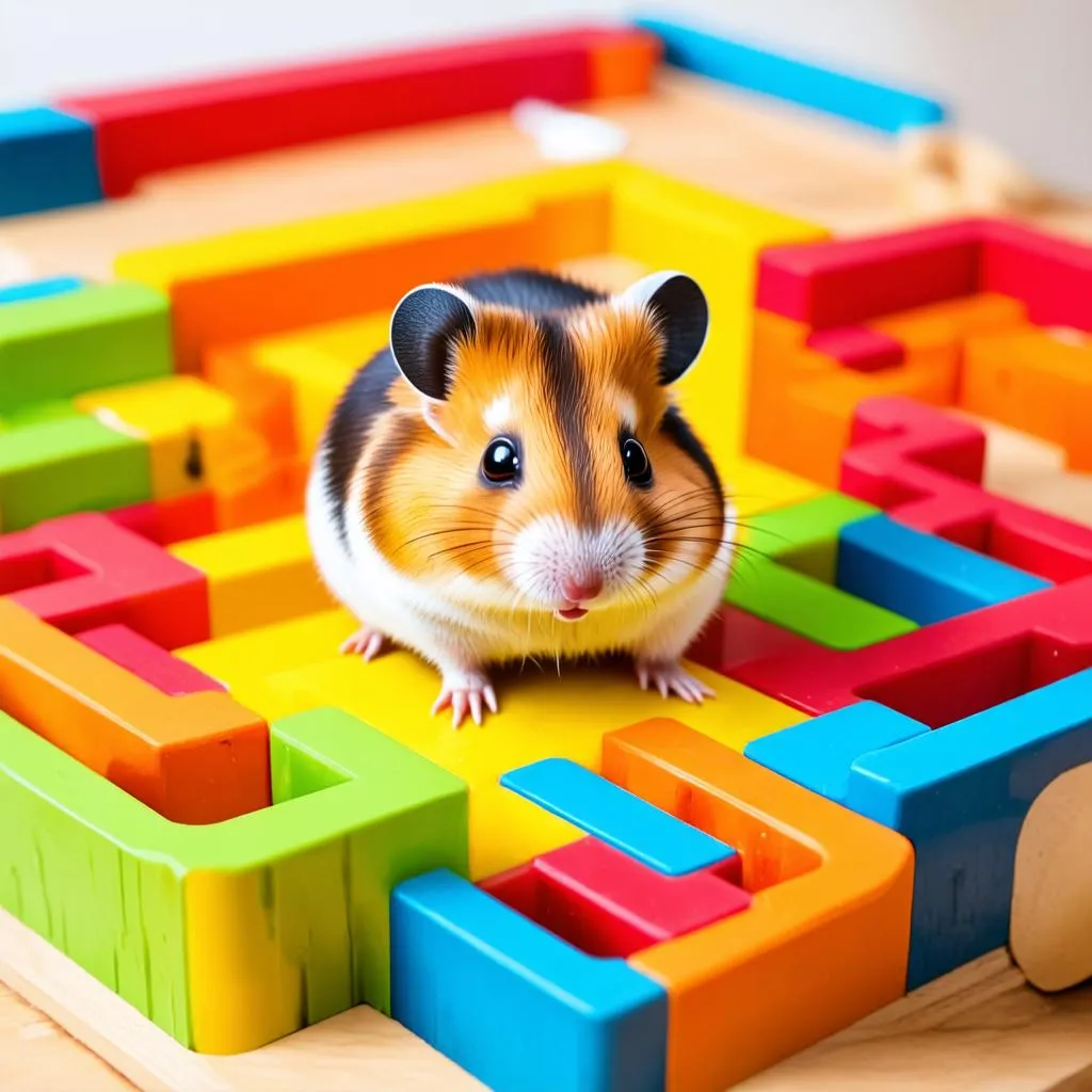 Game nuôi hamster chơi mini