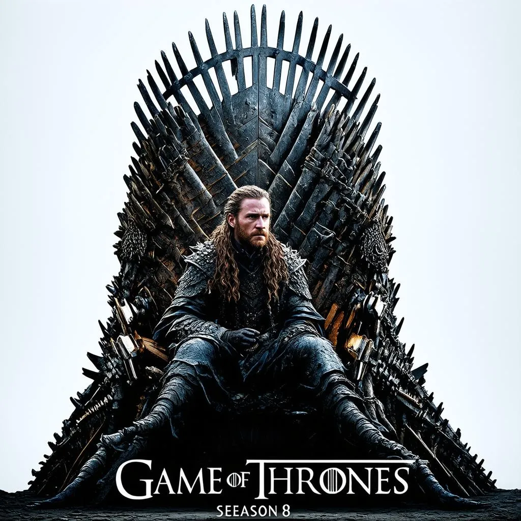 Poster Game Of Thrones mùa 8