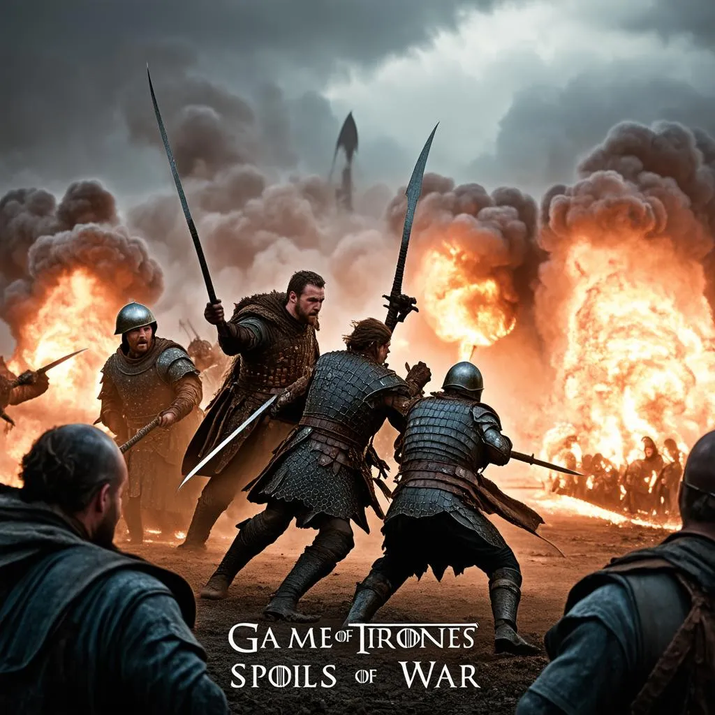 Trận chiến khốc liệt trong Game of Thrones: Spoils of War