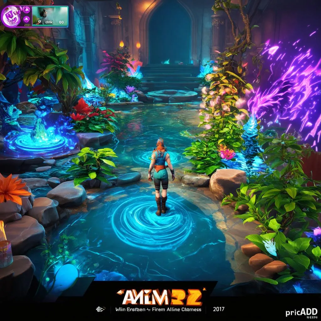 Hình ảnh minh họa cho đồ họa đẹp mắt của game online 3D 2017