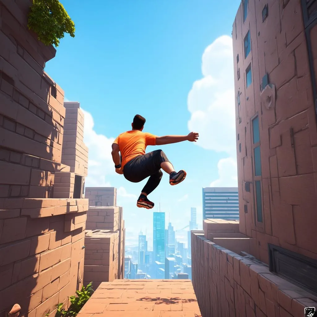 Game parkour 3D ngoạn mục