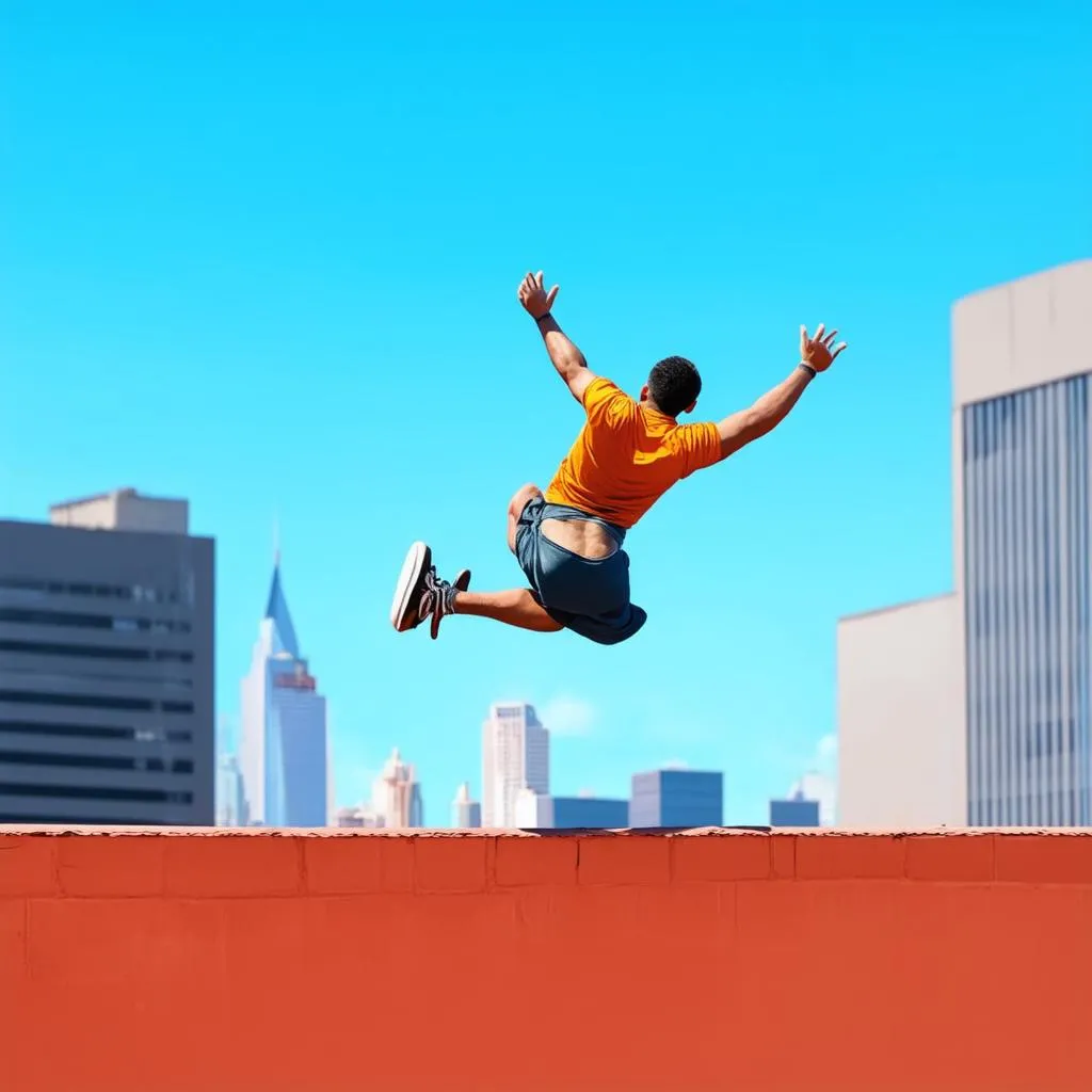 Game parkour Y8 vượt chướng ngại vật