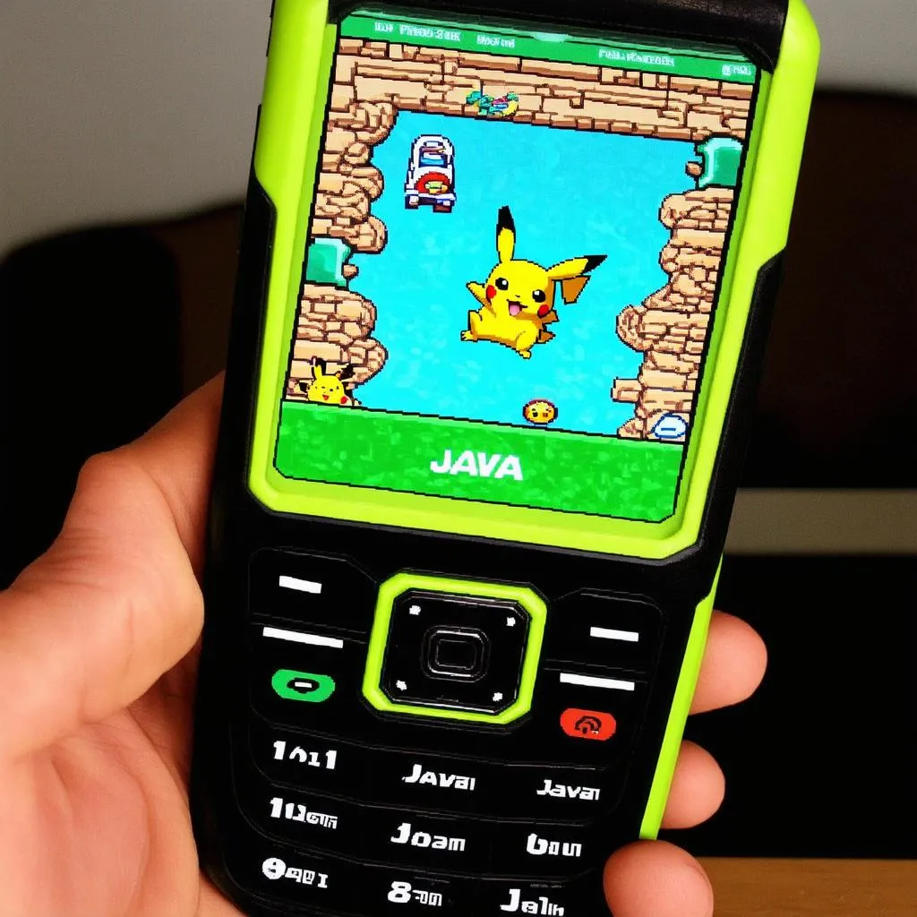 Game Pikachu cho điện thoại Java