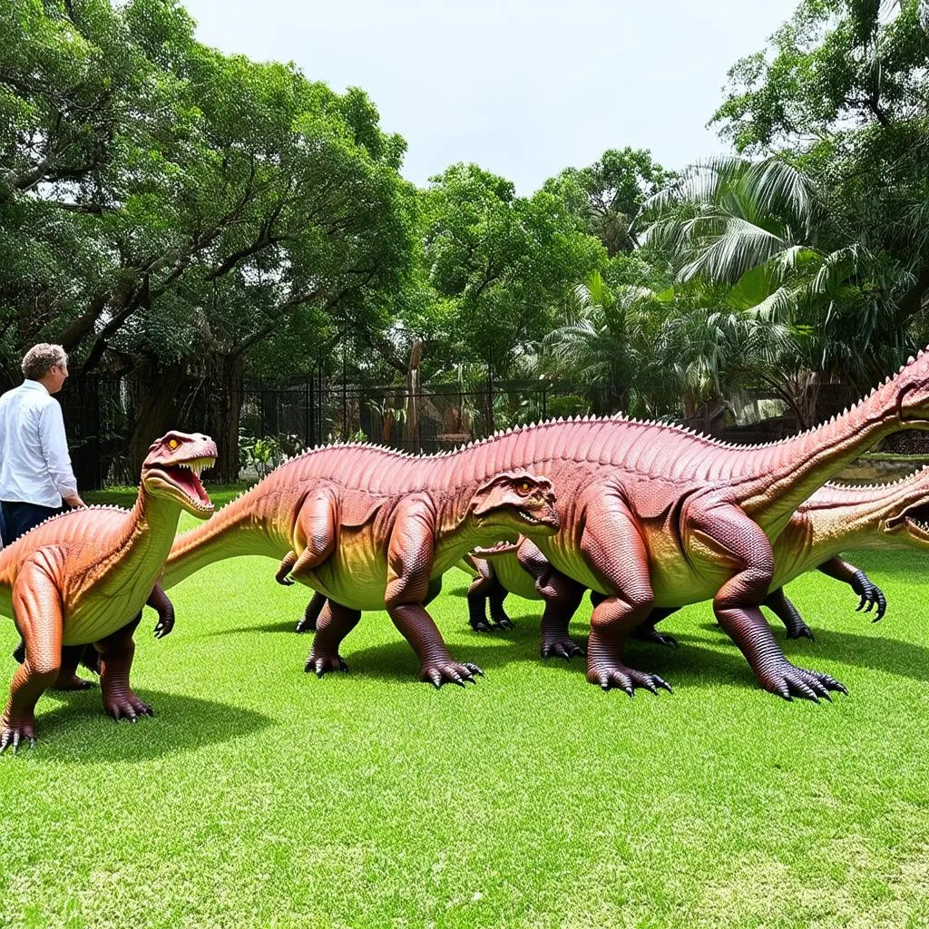 Game Prehistoric Park - Nuôi Dưỡng Khủng Long